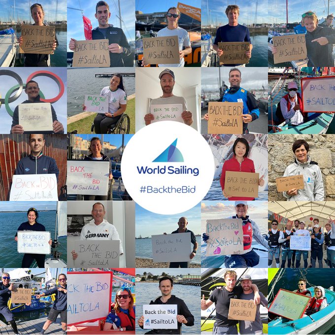 World Sailing, Juegos Olímpicos Los Ángeles, Juegos Paralímpicos
